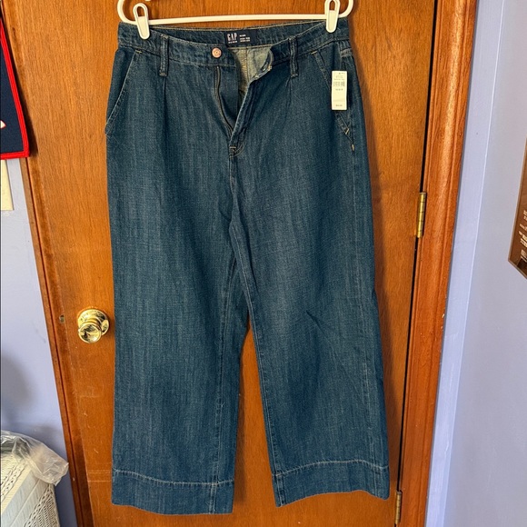 GAP Denim - GAP High-Rise Wide-Leg Denim Jeans